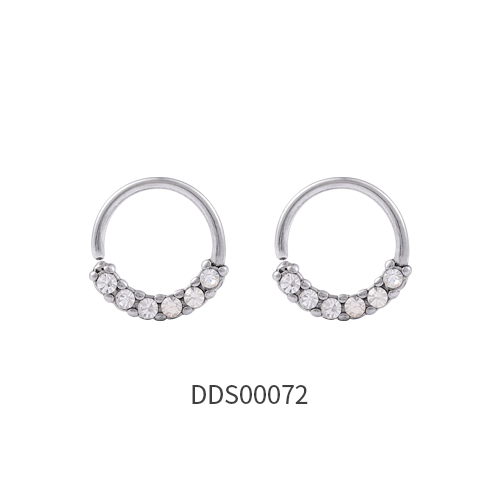 316L Surgical Steel Septum Ring Earring Seamless Ring 
