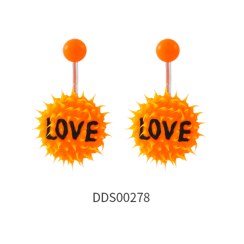 316L Surgical Steel,Silicon Belly Ring