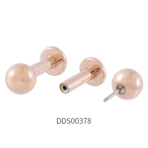 Rose Gold 316L Surgical Steel Labret