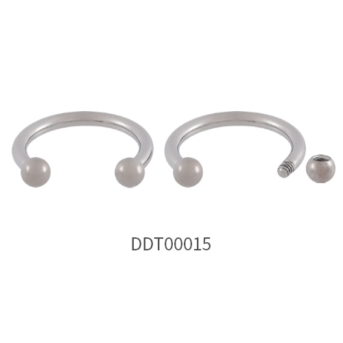 Titanium Circular Barbell