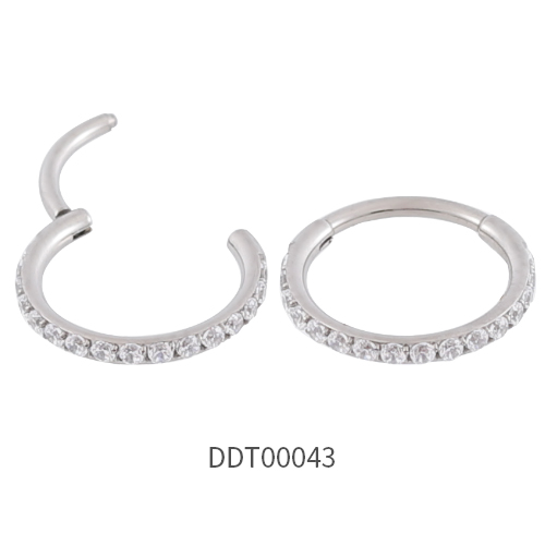 Titanium Segment Ring Clicker 