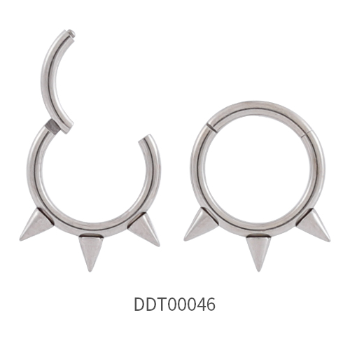 Titanium Segment Ring Clicker 