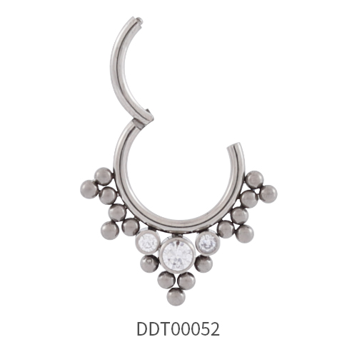 Titanium Segment Ring Clicker 