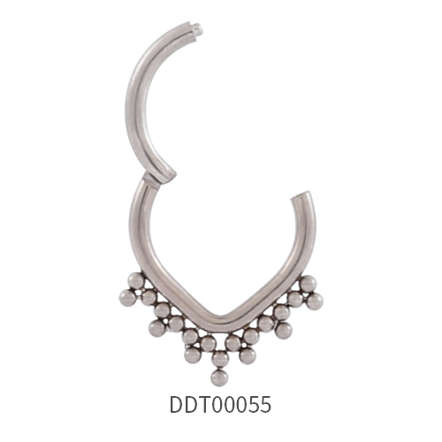 Titanium Segment Ring Clicker 