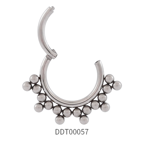 Titanium Segment Ring Clicker 