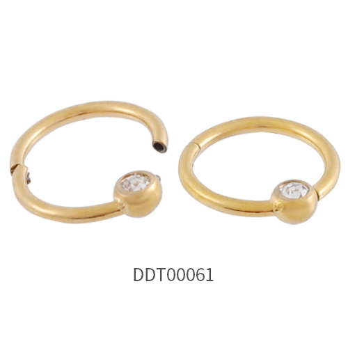 Titanium Segment Ring Clicker 