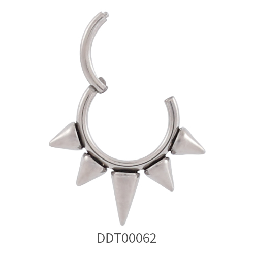 Titanium Segment Ring Clicker 