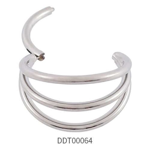 Titanium Segment Ring Clicker 