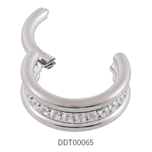 Titanium Segment Ring Clicker 
